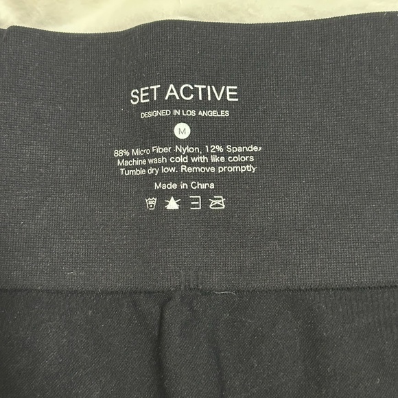 Brown and Black Set Active Leggings - Picture 3 of 5